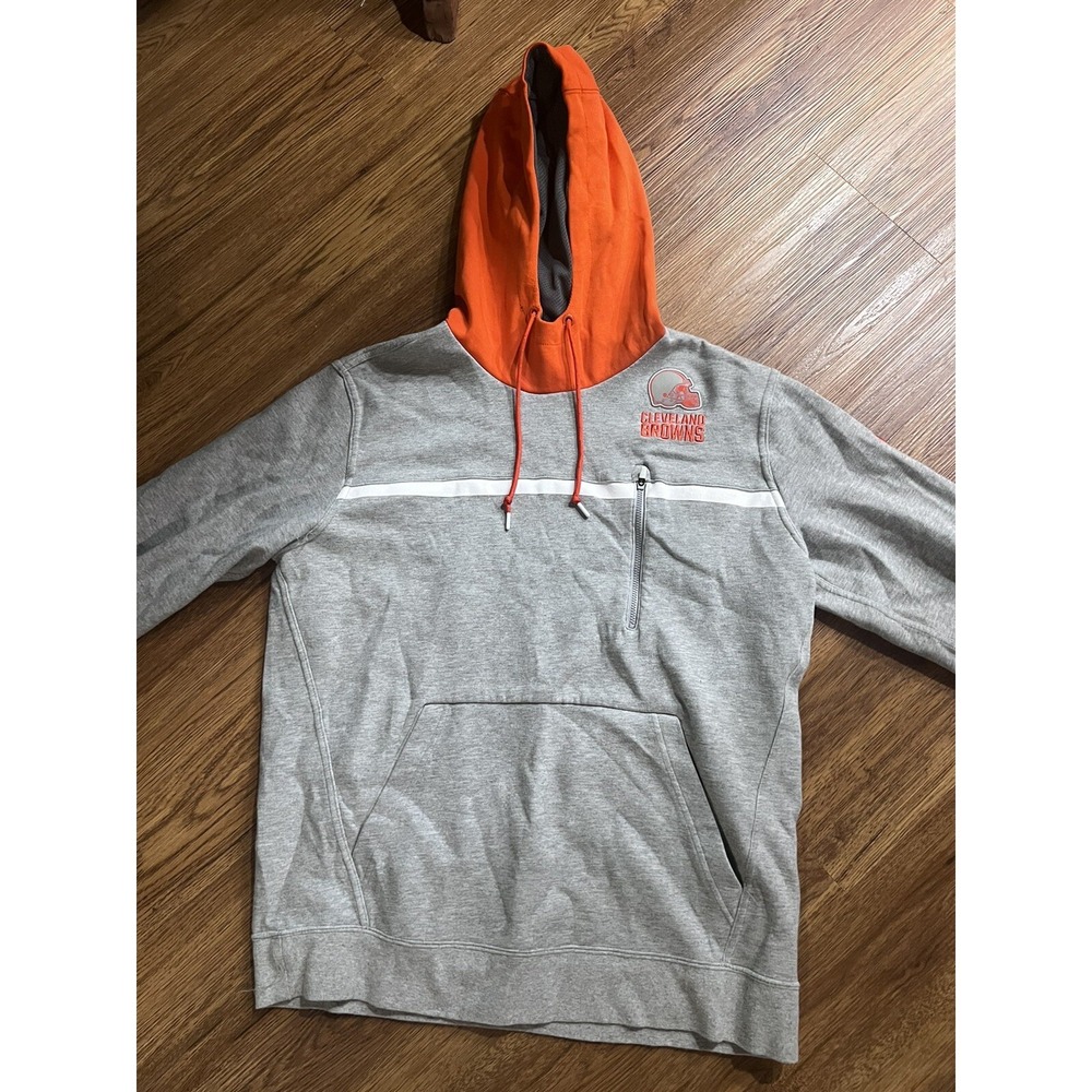 Nike Cleveland Browns‎ Sweatshirt Hoodie Team Apparel Mens Large